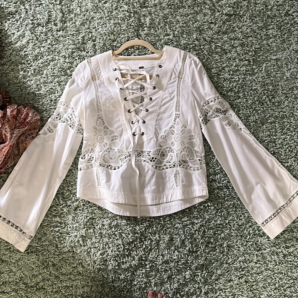 Free people blouse XS